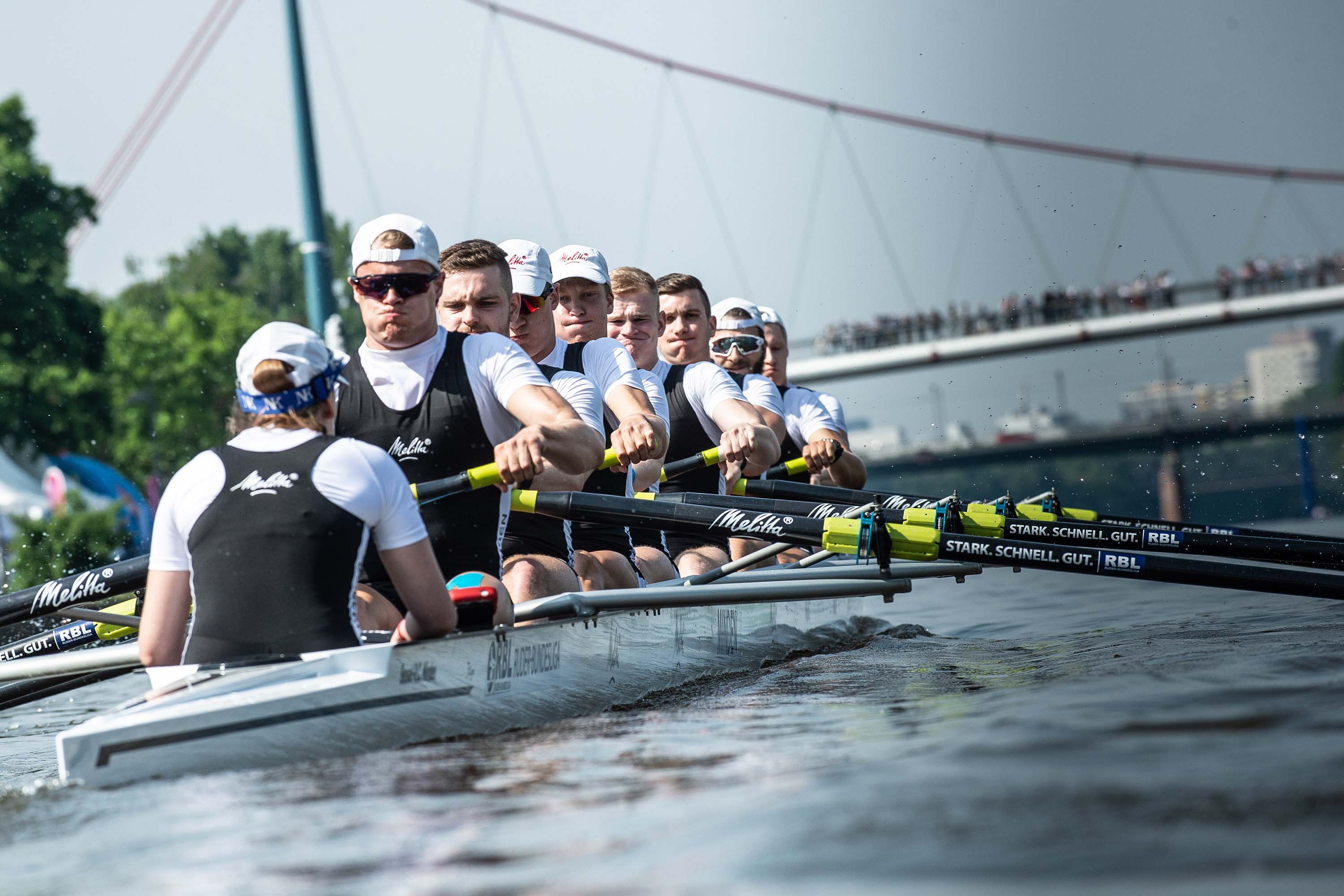 Ruder-Bundesliga in Minden 06.08.2022 Stark